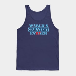 Worlds Greatest Farter (Cyan Worn) Tank Top